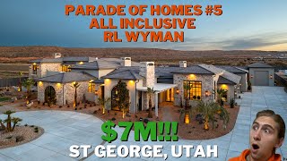 I Just Toured a $7m House in the St. George Parade of Homes #5 All Inclusive