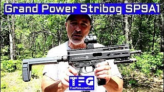 Grand Power Stribog SP9A1 Range Review - TheFireArmGuy