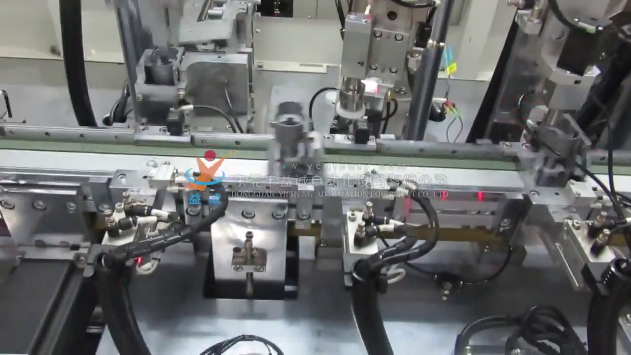 Gear Housing Automatic Assembly Machine - YouTube