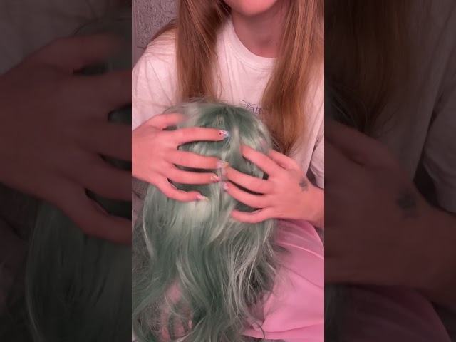 ASMR head massage for sleep
