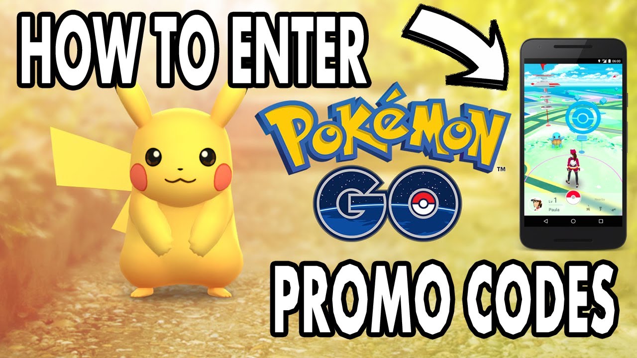 How To Enter Promo Codes in Pokemon GO~ EASY