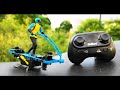 Flying motorcycle Drone | 2.4Ghz RC Drones with Auto Hovering Headless Mode | 4 CH Flying Bike Drone