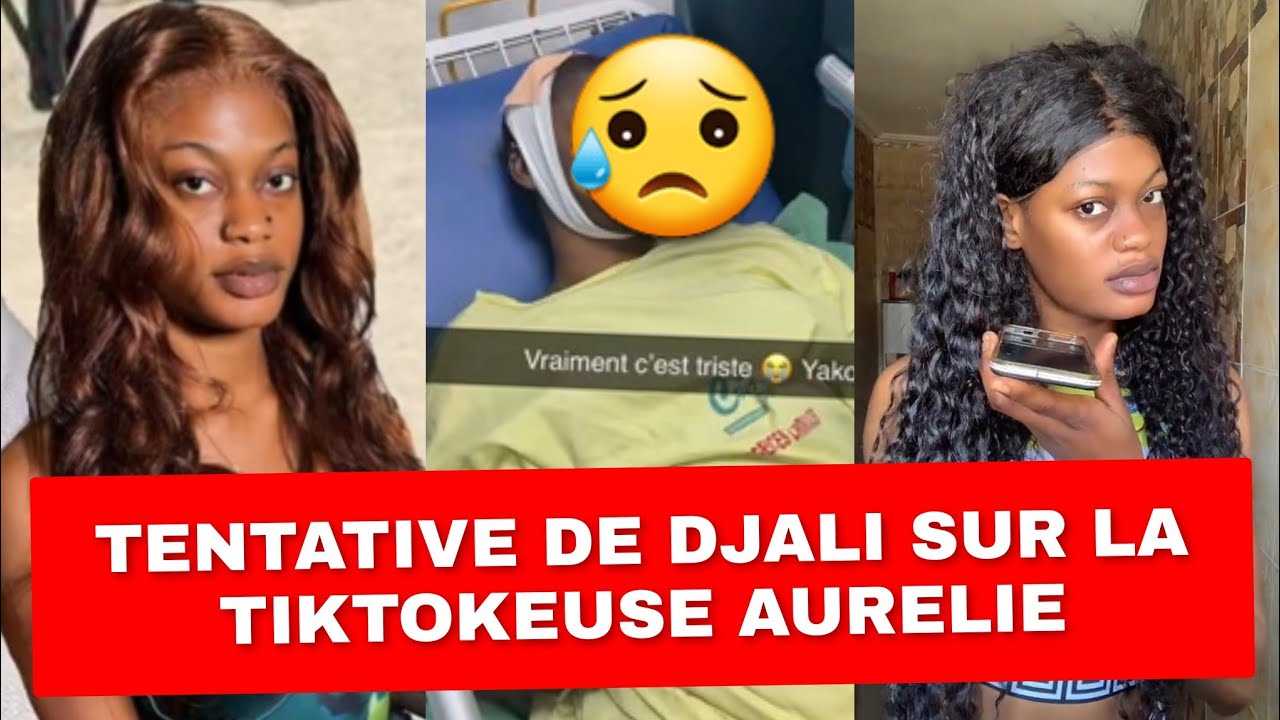 ⛔️TENTATIVE DE M€URTR€ SUR UNE TIKTOKEUSE: AURELIE FADIGA