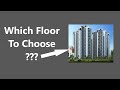 Apartment buying guide, Floor choice consideration, Which floor and facing is best in apartment flat