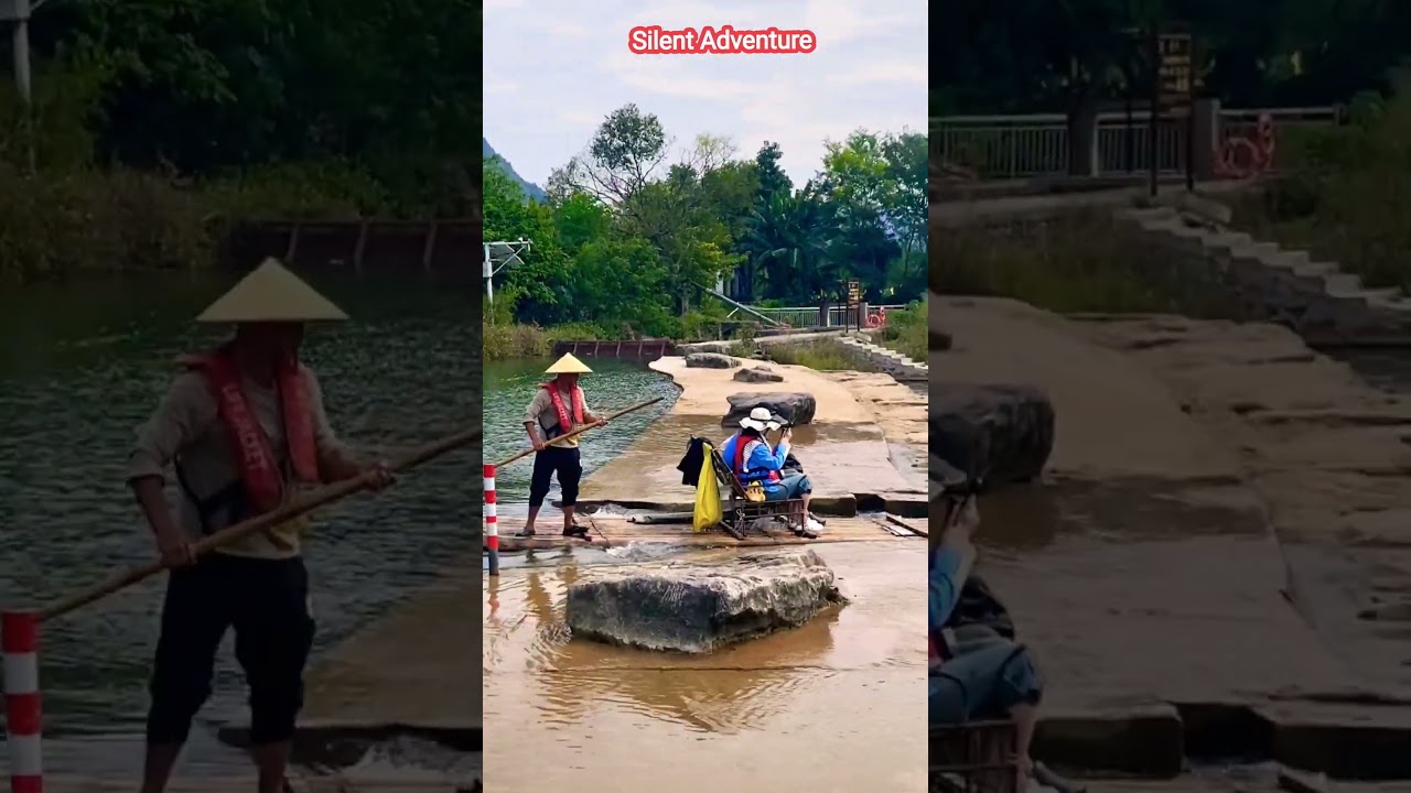 Floating Through Silence | Bamboo Raft Escape
