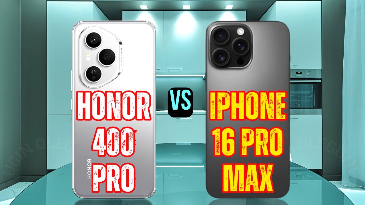 HONOR 400 PRO VS IPHONE 16 PRO MAX - WHICH ONE IS THE BEST?
