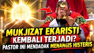 Viral‼️Did a Eucharistic miracle happen again in 2026? This priest suddenly wept during consecrat...