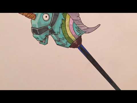 drawing-pioche-licorne-fortnite