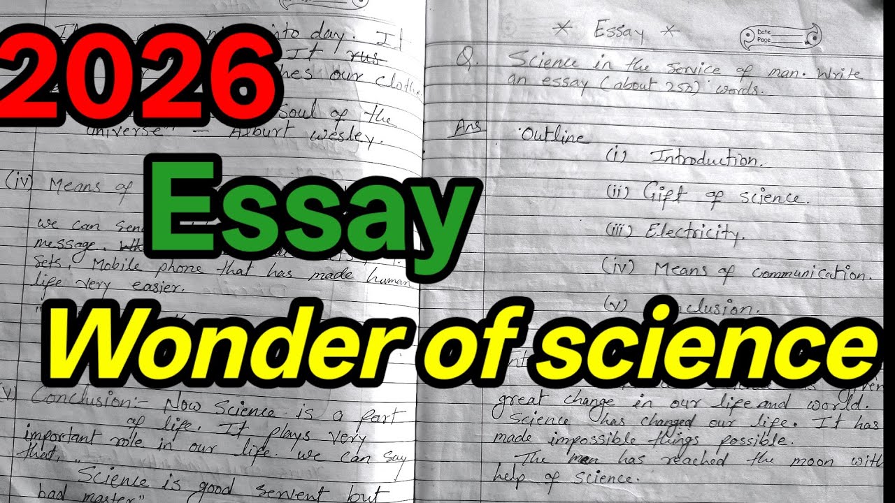 Essay on Wonder of Science (विज्ञान का चमत्कार निबंध) | Class 10th Wonder of Science 