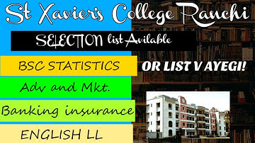 3rd and 4 selection list st Xavier