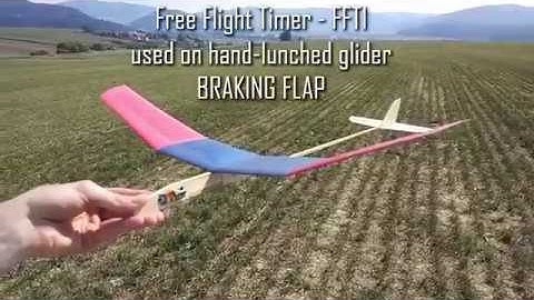 Free Flight Timer - FFT 1 Braking flap