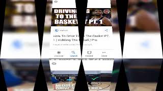 كوتش كابتن احمد جونسون مشاهير drive  مرور بالكرة نحو السله اكاديميه NBA استمتع