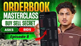 Orderbook Explained Order Book Kya Hota Hai Crypto Trading Course For Beginners 2026 Ep-8