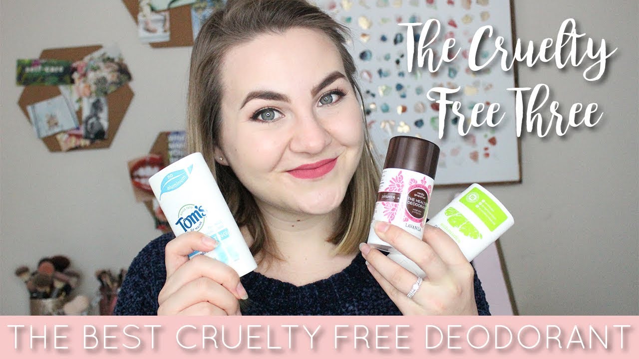Best Cruelty Free Natural Deodorant The Cruelty Free Three Megan