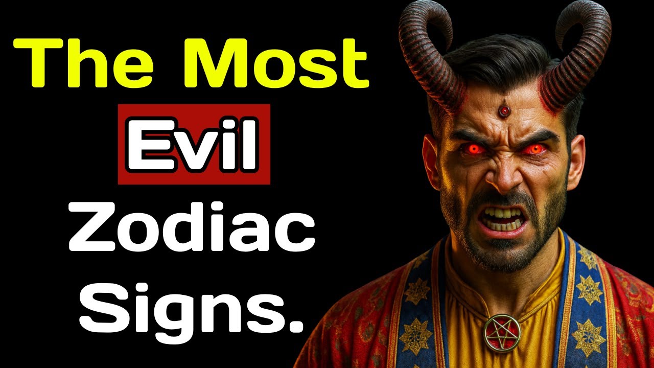 The Most Evil Zodiac Signs. YouTube