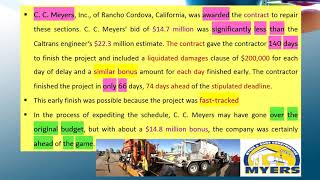 CH 8 Schedule Compression and Time Cost Trade Off Part A 1