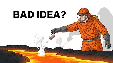 Wat als we afval in vulkanen zouden dumpen?