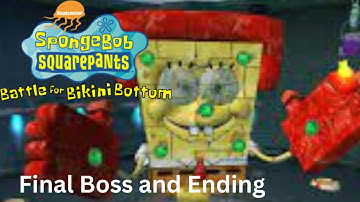 SpongeBob Battle for Bikini Bottom: Part 49 - Final Boss and Ending