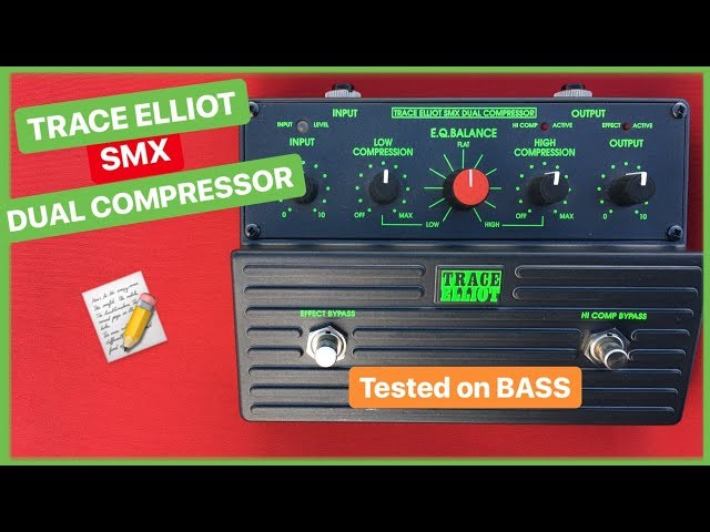 ⏺️TRACE ELLIOT⏺️SMX Dual Compressor