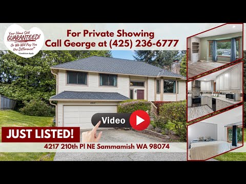 4217 210th Pl, Sammamish, WA home video tour