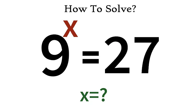 A Nice Exponential Equations Solving. Learn This Maths Tricks