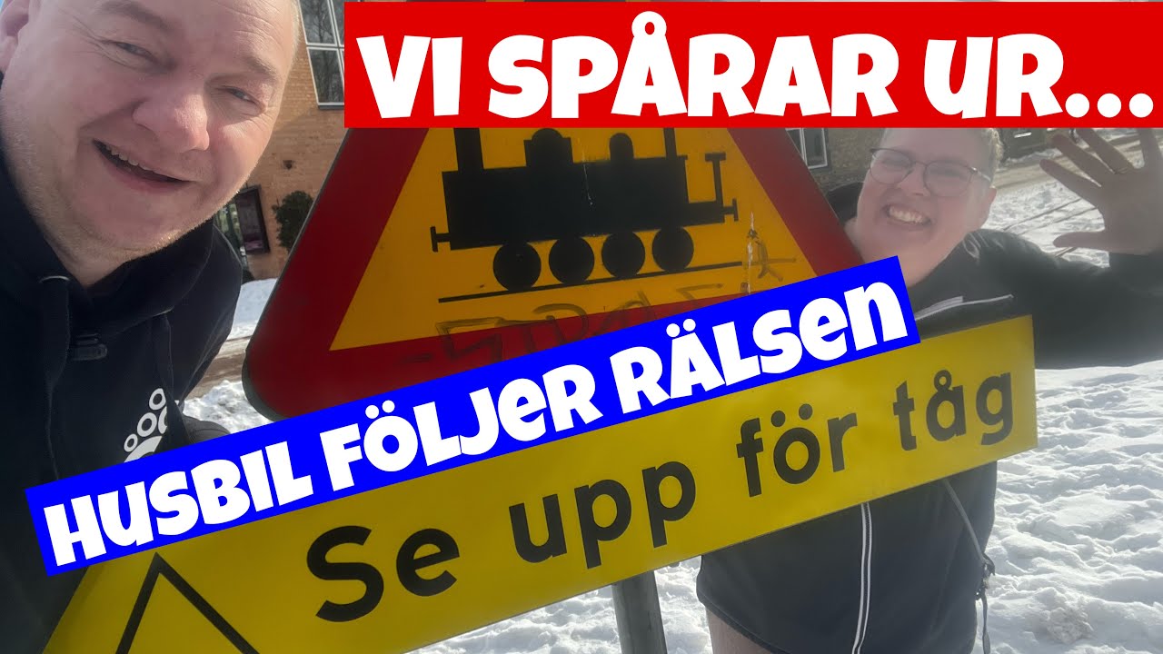 🚐 Från husbil till ånglok! 🚂Alla små pojkars dröm! Sveriges häftigaste! #livetpåochutanförscenen SUB