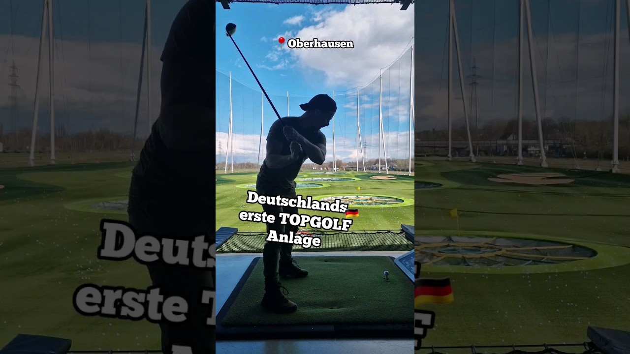 🇩🇪Deutschlands erste⛳️TOPGOLF Anlage in📍 Oberhausen #nrw #golf #travelvlog #ausflugsziel #germany