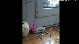 Part 1 paper mache dragon sculptures