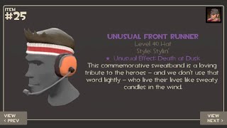 TF2 Unusual Showcase - Death at Dusk Front Runner