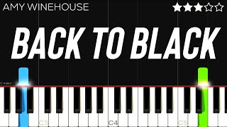 Amy Winehouse - Back To Black | Piano Tutorial