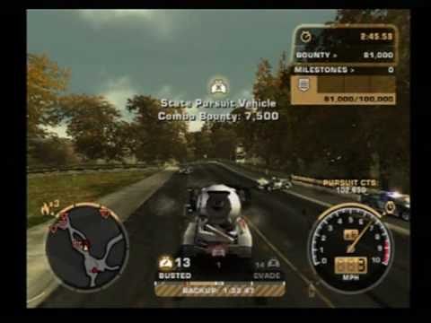 NFS Most Wanted Challenge Series 50 