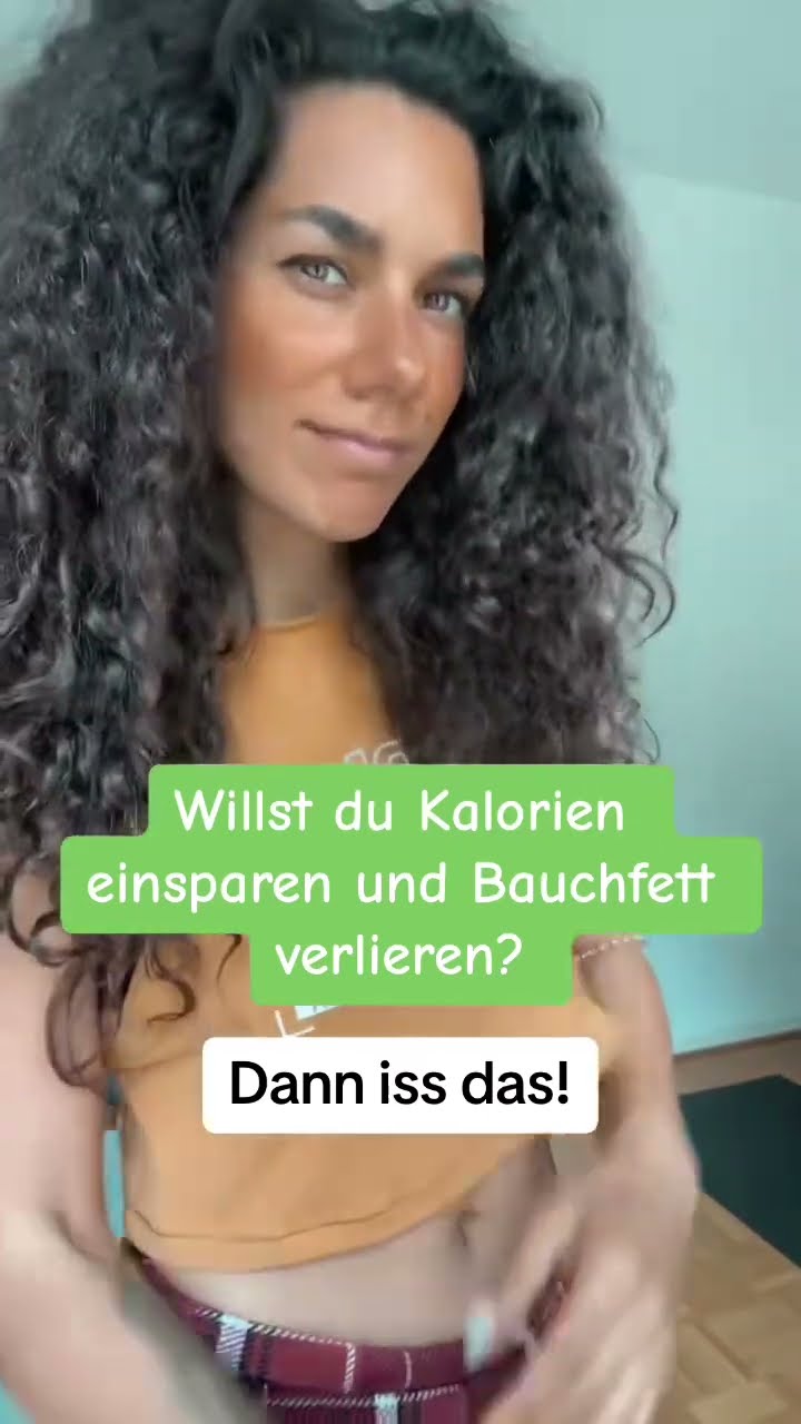 Kalorien einsparen und Bauchfett verlieren! Das solltest du essen ...