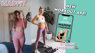 i tried 'MadFits' new workout app | AtHome, No Equipment Workout Challenge! (honest review)