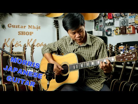 Video Đàn Guitar MORRIS Acoustic Nhật || MORRIS W Series - youtube