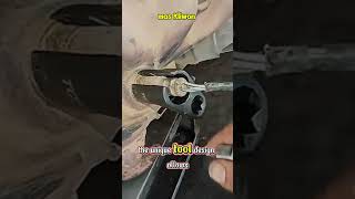 How to Easily Remove an Oxygen Sensor Using a Special Socket Tool#shorts #automotive #satisfying