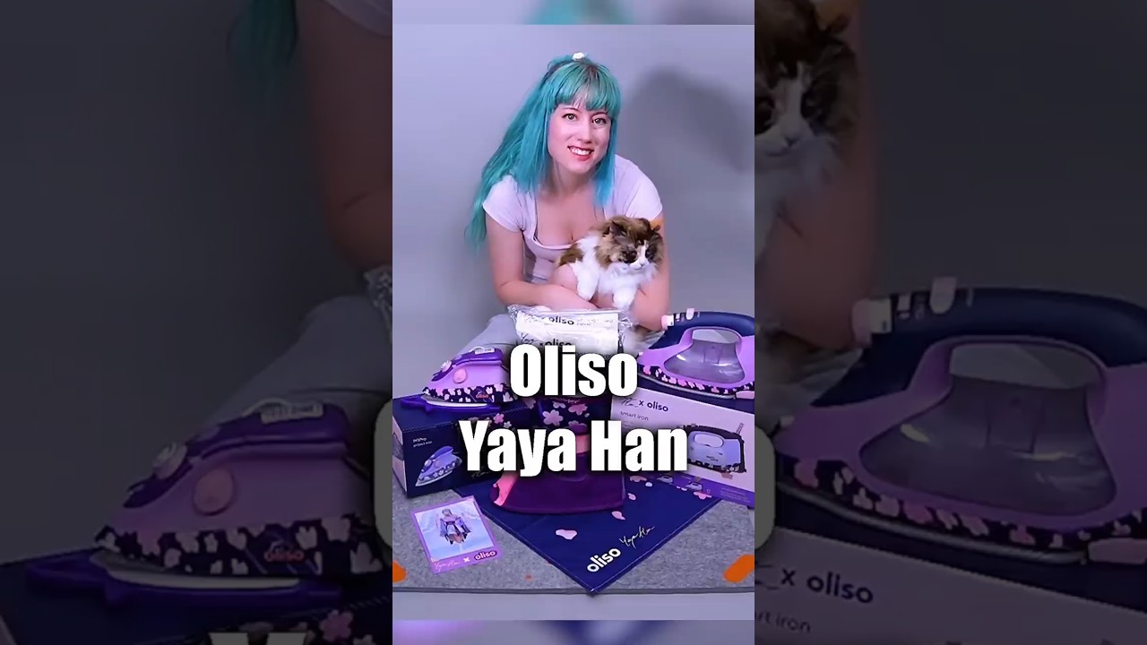 Unboxing the Oliso x Yaya Han Cherry Blossom Collection! #sewing #oliso #unboxing