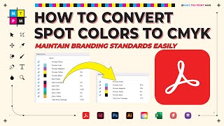 How to Convert Spot Colors to CMYK in Adobe Acrobat Pro (Prepress Tutorial)