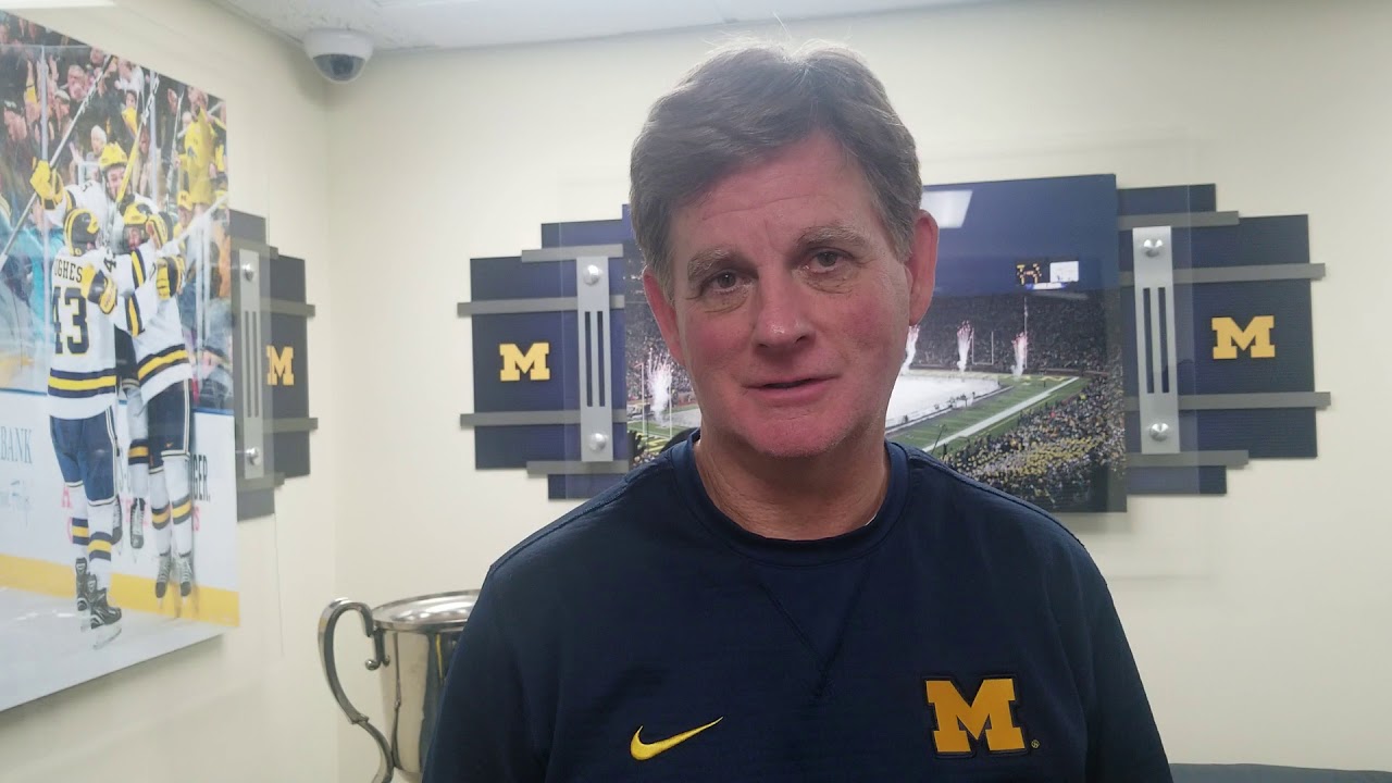 Michigan Hockey Coach Mel Pearson YouTube