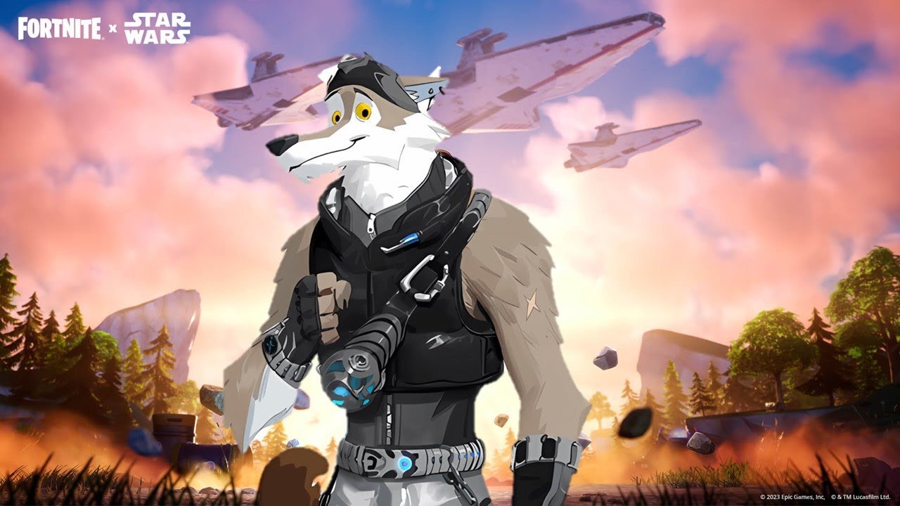 FORTNITE WENDELL WOLF 🐺- GAMEPLAY - SOLO - BATTLE ROYALE