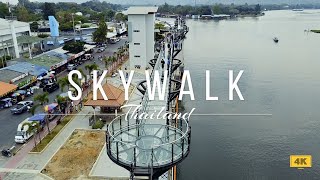 Drone over Skywalk | Kanchanaburi, Thailand ?? | soft, soothing, relaxing & sleeping music