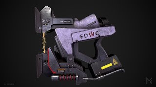Sci Fi Weapon Turn table  #3dartist #scifiweapon #scifi #weapon #artstation  #3dmodel #gamegun
