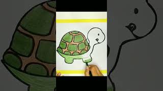 BabyTortoise #tortoise #tortoisedrawing #coloring #coloringbook #coloringforchildren #coloringforkid