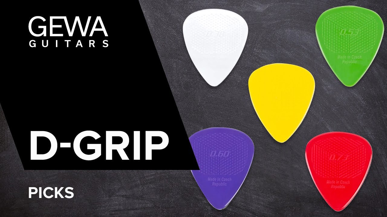 D grip Plectrums