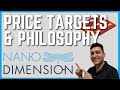 Nano Dimension PRICE TARGETS | Investment Philosophy simplified and what I did this week!