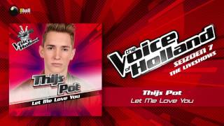 Thijs Pot - Let Me Love You (The Voice of Holland 2016/2017 Liveshow 1 Audio)