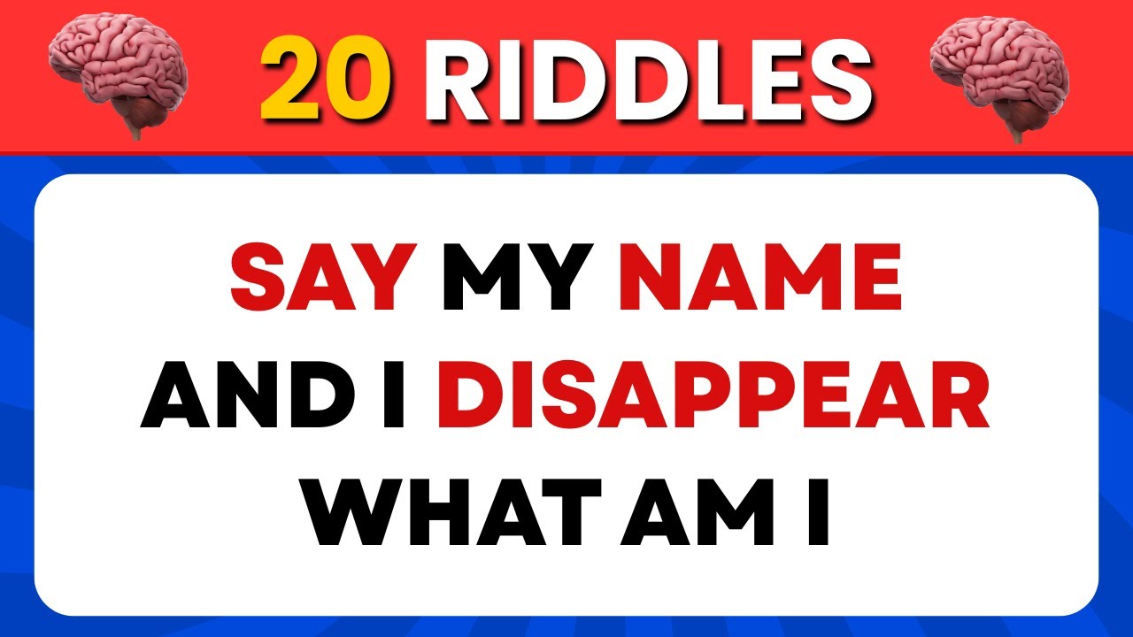 ONLY A GENIUS CAN SOLVE THESE RIDDLES 🧠 Brain Teasers & Riddle Quiz 🧩 ...