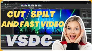 How To Cut, Split, Trim, Crop and Rotate A Video In Hindi || How To #split   Video In #vsdc  laptop screenshot 4