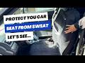 Keep Sweat And Water Off Your Seat | HappeGear Waterproof Car Seat Cover