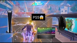 فورت نايت بالسوني فايف ماوس وكيبورد🤩🔥Fortnite PS5🔥