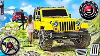 지프 운전 시뮬레이터 3D | SUV 4x4 지프 오프로드 운전 게임 | 2026 안드로이드 게임플레이 screenshot 4